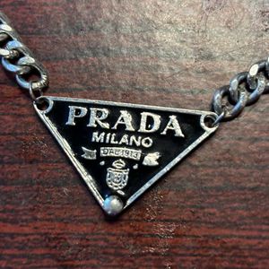 prada chain necklace