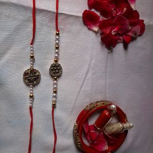 Rakhi Set With Roli & Akshat