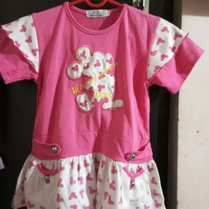 Beautiful Baby Girl Pink Tops