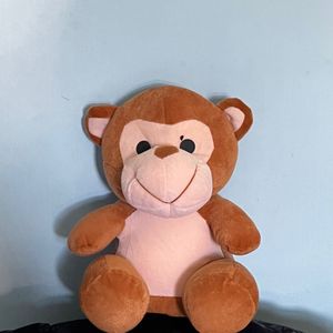 cute monkey plushie🐵🤍🎀