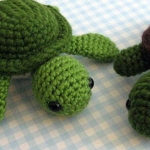 Crochet 🧶 Turtle 🐢 Keychain 😄