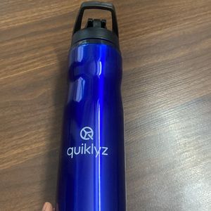 New Water Bottle Metallic