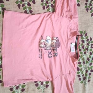 Hot Peachwomen Croploose Fit T Shirt