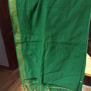 🎊clearance🎊Green Cotton Dupatta