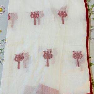 Pure Mulmul Cotton Saree