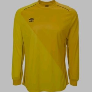 Umbro Yellow Long Sleeve T Shirt