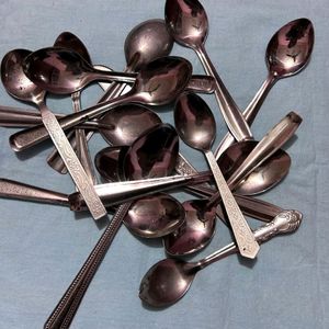 Steel Spoon Set 🥄