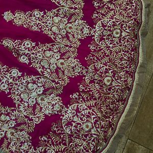 Royal Pink Mermaid  Lehenga