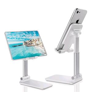 Adjustable & Foldable Mobile Stand White