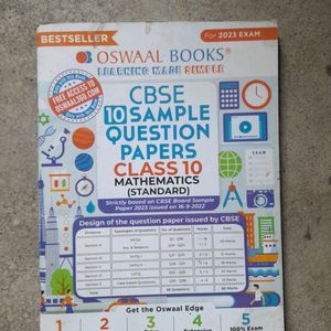 CBSE Oswaal Class 10 Sample Paper Mathematics