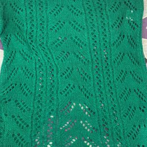 Green Beautiful Womens Sweater