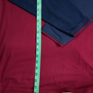 GAP FULL SLEEVE MAROON T.SHIRT