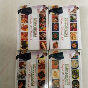 Recipe Book Sanjeev Kapoor Set Of 4 Small Boo