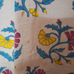 Floral Print Kurta