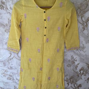 Yellow Kurta