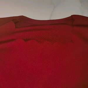 Maroon Stylish Top