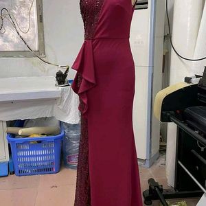 Urbanic Maroon Gown