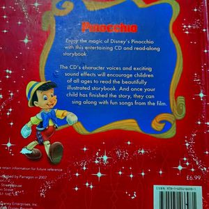 Imported Pinocchio Cd Story Book