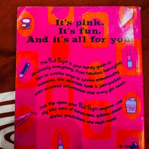 Pink Pages A Book For Teenage Girls!!!