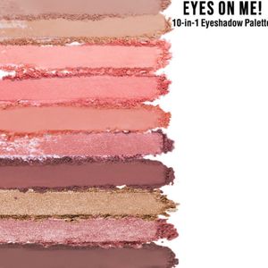 Nykaa 10-in-1 Eyeshadow Palette - Beachside Peach