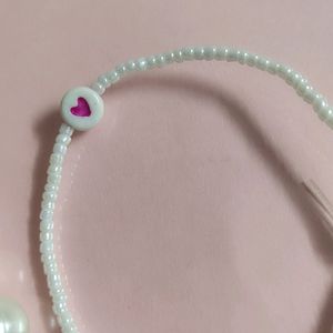 Heart Bead Bracelet