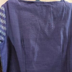 Women Purple Embellished Kurta