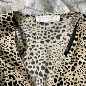 Animal Print Dress