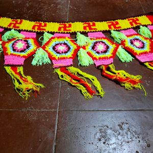 Handmade Woolen Torans (Pack Of 3)