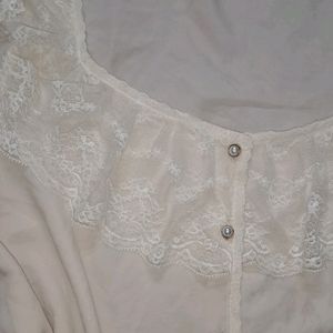 Vintage Pinterest Cottagecore Aesthetic Korean Top