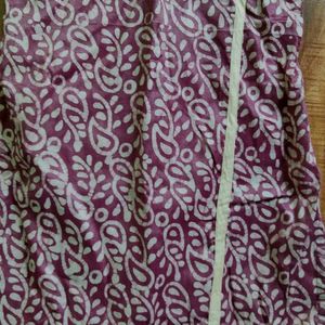 😍♥New Maroon Printed Kurta😍♥