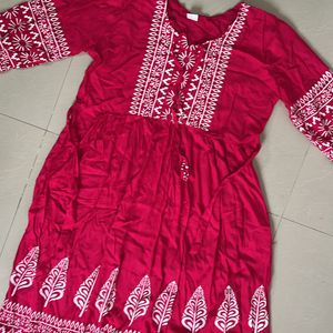 Pink Kurti