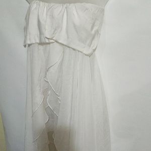 WHITE  PRINSESS DRESS