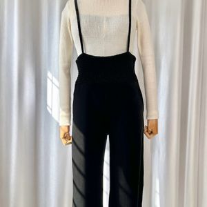 Korean Velvet Dungaree