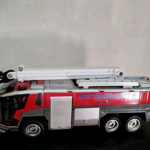 Metal Fire Fighter Truck With Light And Sound