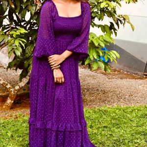 Trending Violet Gown