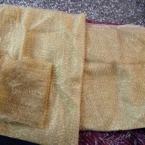 Net Cloth Golden Colour