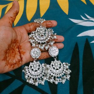 New Earings And Mangtika Set