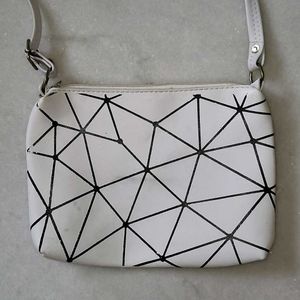 Stylish Geometric Pattern Shoulder Bag👜✨️