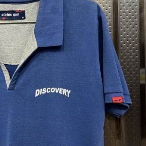 Navy Blue Polo T-shirt