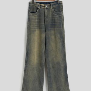 Faded Washed Baggy Jeans