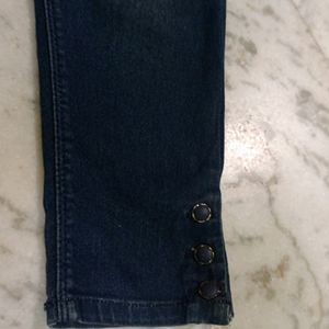 Navy Blue Jean For Girls.