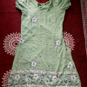 Pista Green Dress