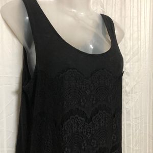 Wonders Black Sleeveless Top