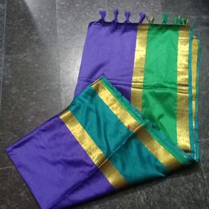 voilet saree