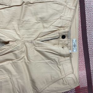 Beige/cream color Cargo Pants