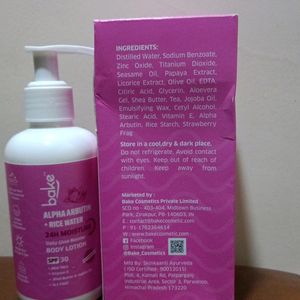 Bake Cosmetics Lotion