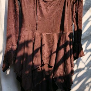 SEXY BROWN FROCK