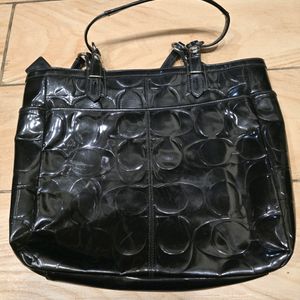 Original Pu Coach Big Tote Sholder Bag