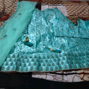 Combo Pack Party Wear Heavy Work Lehenga Set