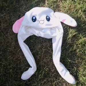 Cute Movable Bunny Ears Headwear